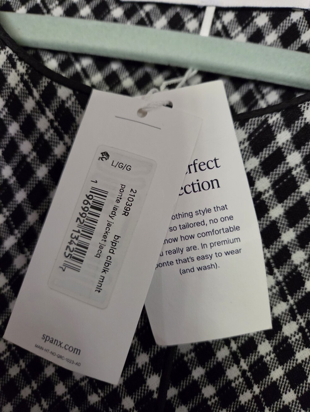 NWT Spanx Lady Jacket Ponte - Picture 3 of 4